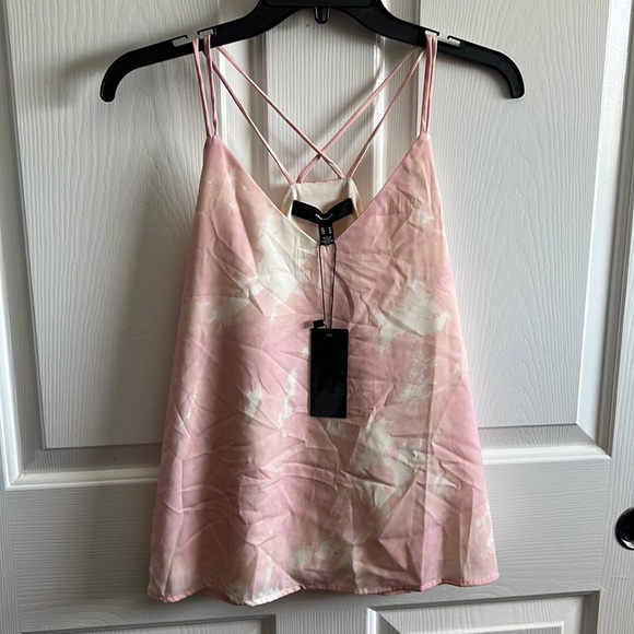Vero Moda Pink Tye Dye Blouse...MSRP $22 - Picture 1 of 3